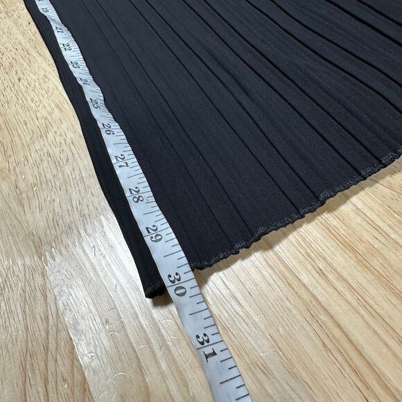 Max Mara Leisure NWOT Cacio Black Trousers Size XL High Rise Pleated Wide Leg - Picture 10 of 10